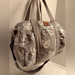 RARE Y2K Victoria’s Secret PINK Iridescent Sequin Bling Duffle Bag | ICONIC Y2K